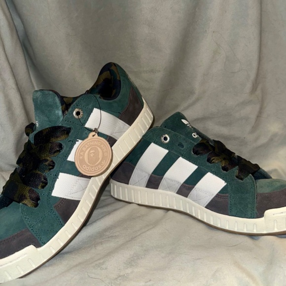 Rare Adidas X Bapes Low Top Sneakers main image 5